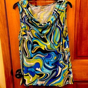 Sleeveless blouse